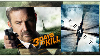 «تنت» و «آخرین مهلت» فیلم های آخر هفته