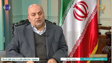 برنامه‌ نصرالله روز ۵ آبان با عنوان «رویکردهای نظری در دوران افول آمریکا» بطور مستقیم از لانه جاسوسی پخش شد.