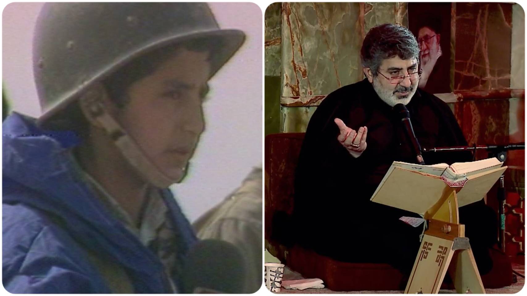 همراه با شبکه دو و تصاویر کمتر دیده شده از نوجوانی حاج محمدرضا طاهری در جبهه‌