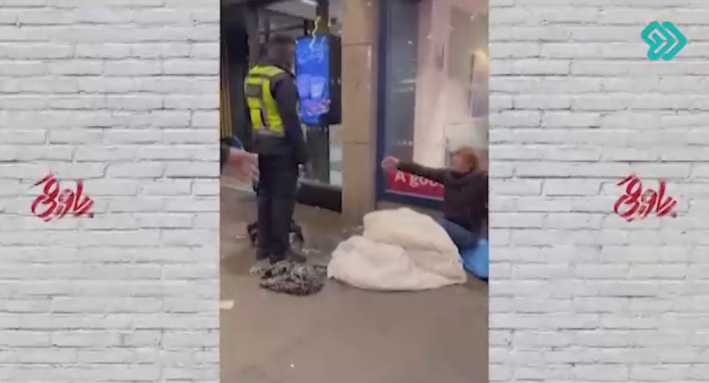 نحوه برخورد با بی‌خانمان‌ ها در سوئد!!!